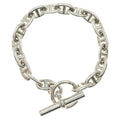 Hermes Martin Margiela Era Chaine D'ancre PM Bracelet Silver