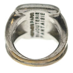 Hermes Corozo Shell Ring Silver — view 2