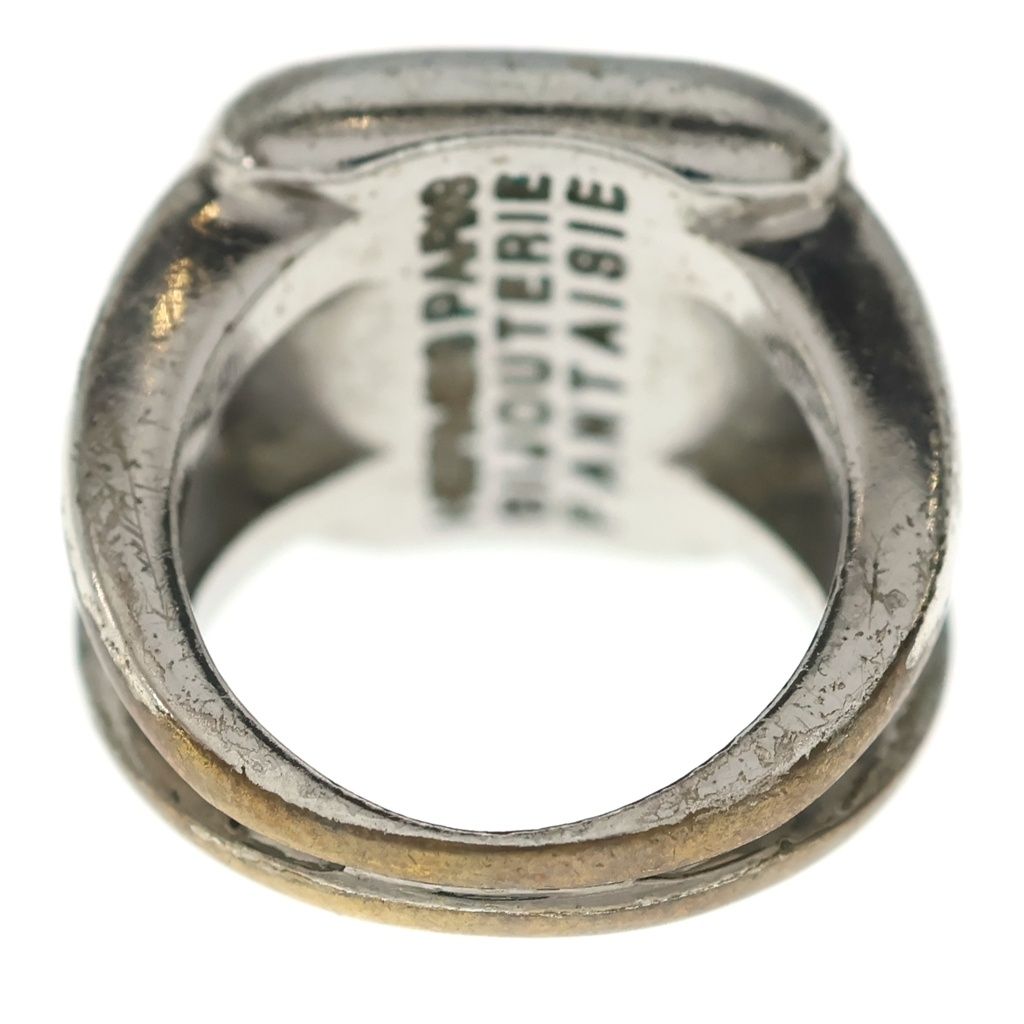 Hermes Corozo Shell Ring Silver — view 2