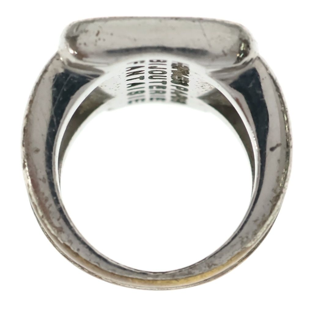Hermes Corozo Shell Ring Silver — view 6