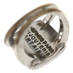 Hermes Corozo Shell Ring Silver — view 5
