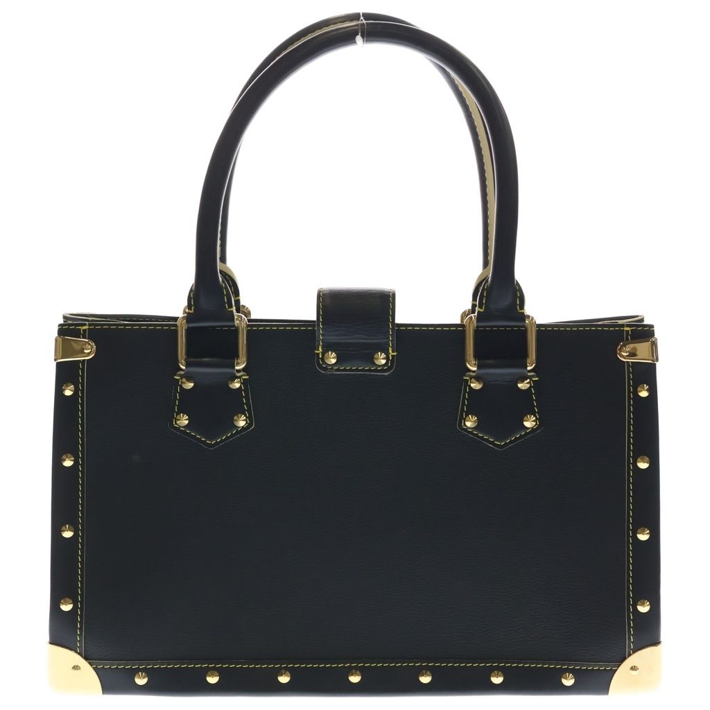 Louis Vuitton Suhali Fabulo Leather Gold Handbag Black — view 2