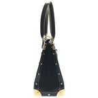 Louis Vuitton Suhali Fabulo Leather Gold Handbag Black — view 3