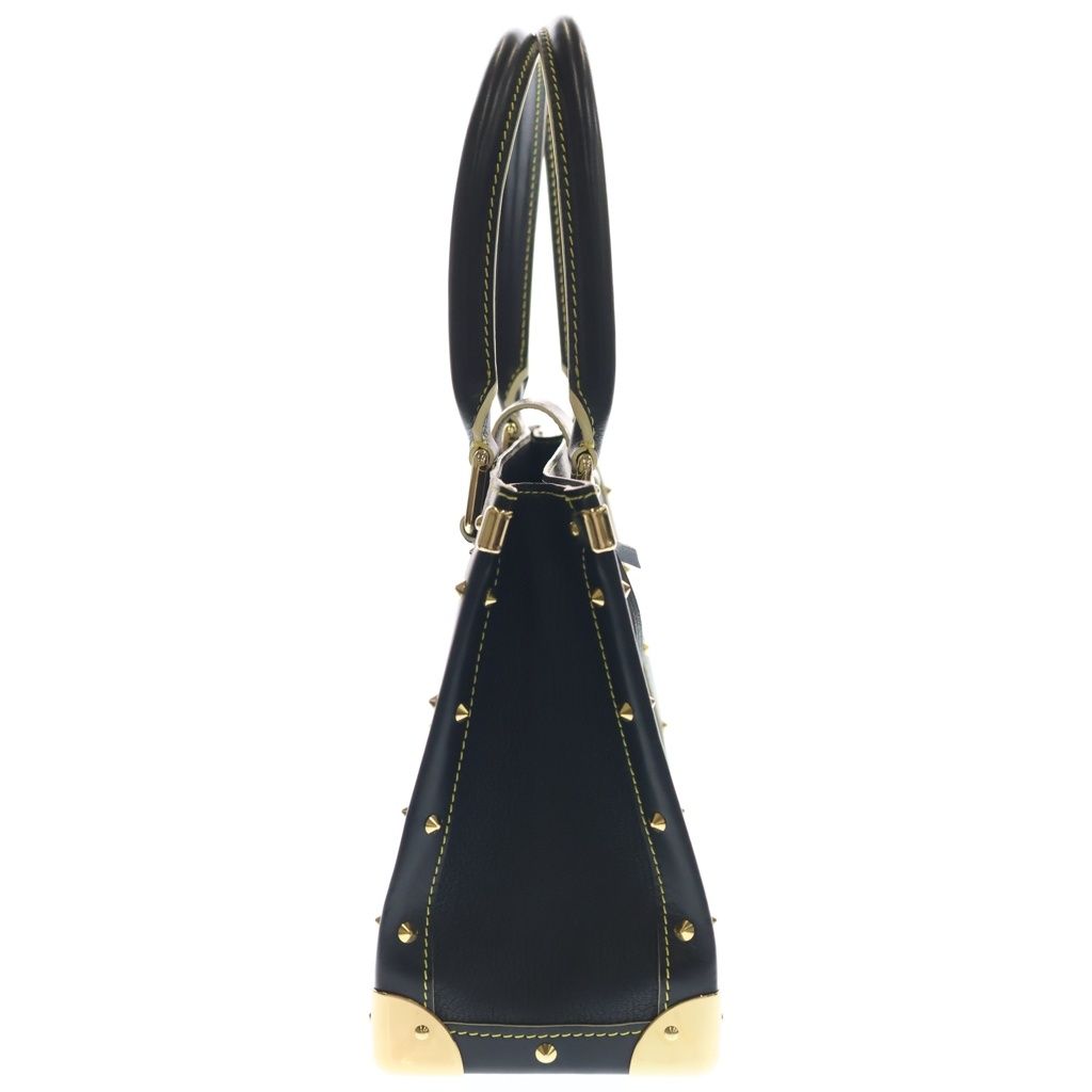 Louis Vuitton Suhali Fabulo Leather Gold Handbag Black — view 3