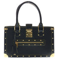 Louis Vuitton Suhali Fabulo Leather Gold Handbag Black