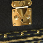 Louis Vuitton Suhali Fabulo Leather Gold Handbag Black — view 6