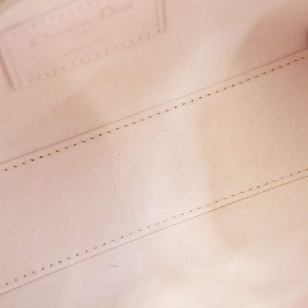 Dior Lady Chain Mini Shoulder Bag Pink — view 9