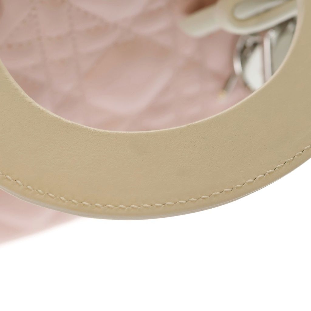 Dior Lady Chain Mini Shoulder Bag Pink — view 8