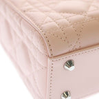 Dior Lady Chain Mini Shoulder Bag Pink — view 5