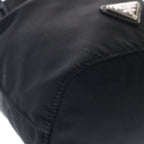 Prada Tessuto Nero Nylon Drawstring Pouch Black — view 5