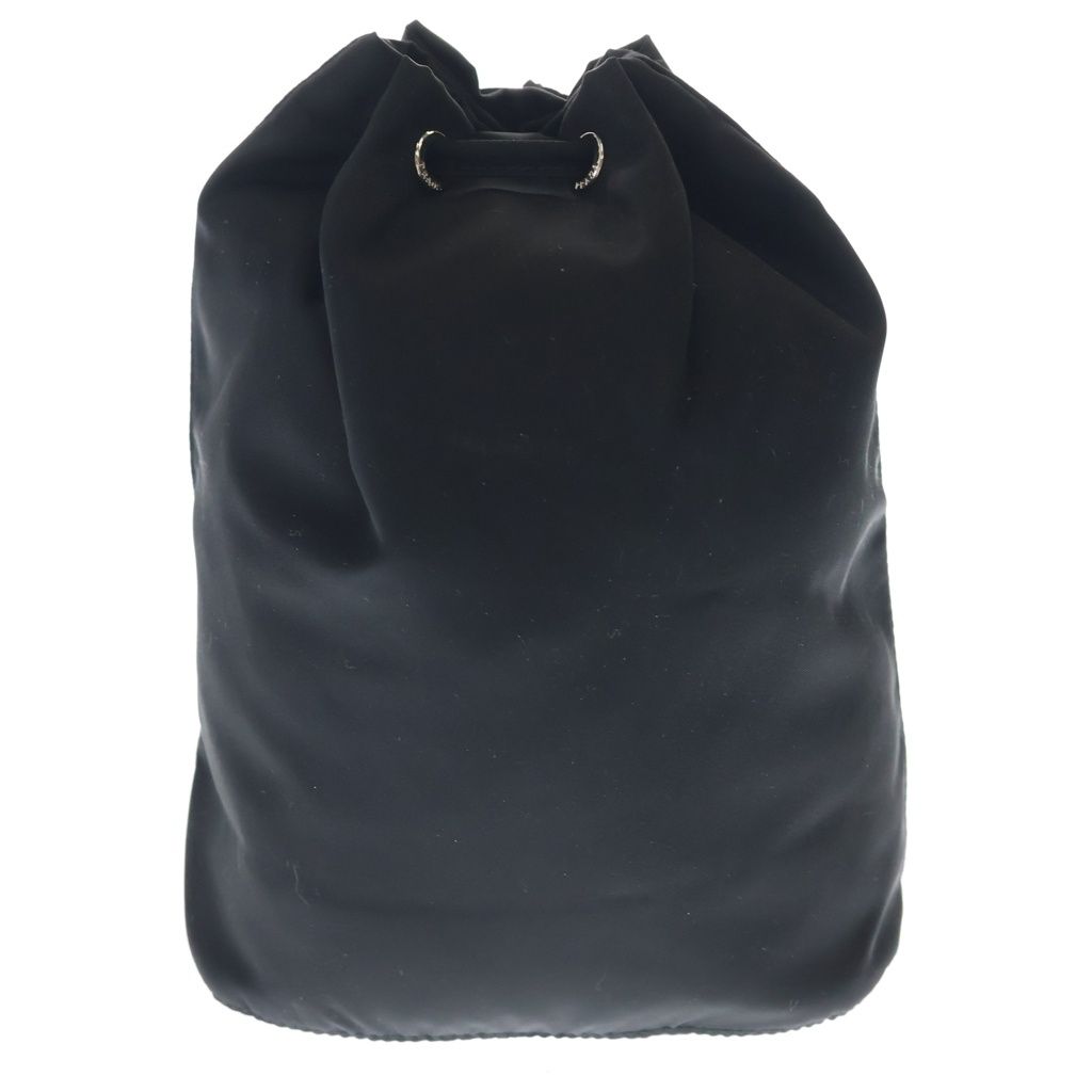 Prada Tessuto Nero Nylon Drawstring Pouch Black — view 2