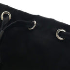 Prada Tessuto Nero Nylon Drawstring Pouch Black — view 8