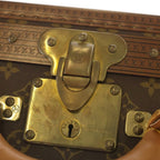 Louis Vuitton Monogram Stratos 70 Brown Trunk Suitcase Vintage — view 9