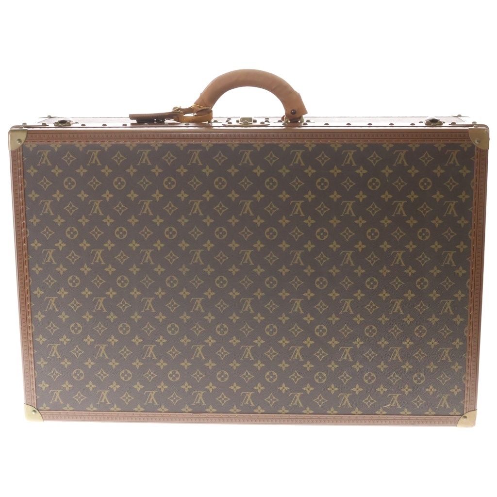 Louis Vuitton Monogram Stratos 70 Brown Trunk Suitcase Vintage — view 2