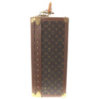 Louis Vuitton Monogram Stratos 70 Brown Trunk Suitcase Vintage — view 3