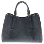 Louis Vuitton Monogram Empreinte Babylon Tote PM 2-Way Shoulder Bag Black