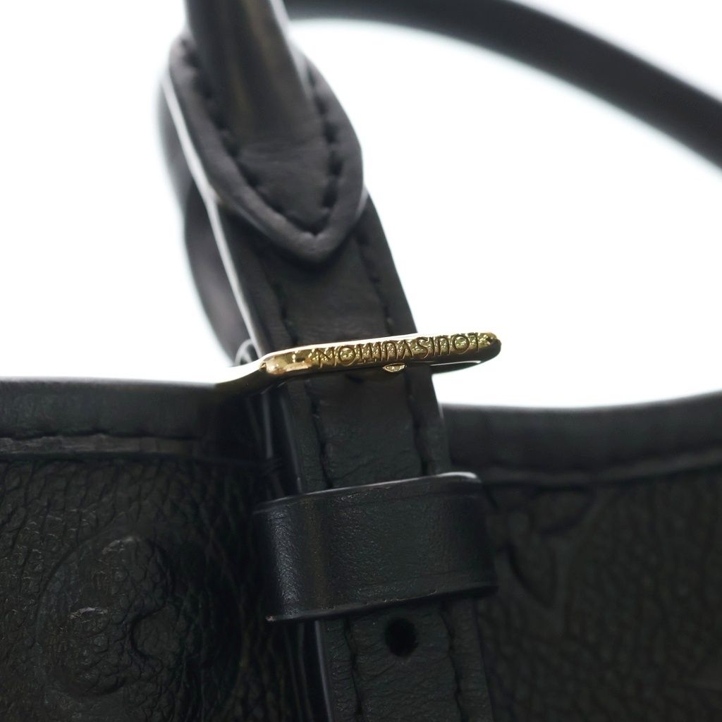 Louis Vuitton Monogram Empreinte Babylon Tote PM 2-Way Shoulder Bag Black — view 6