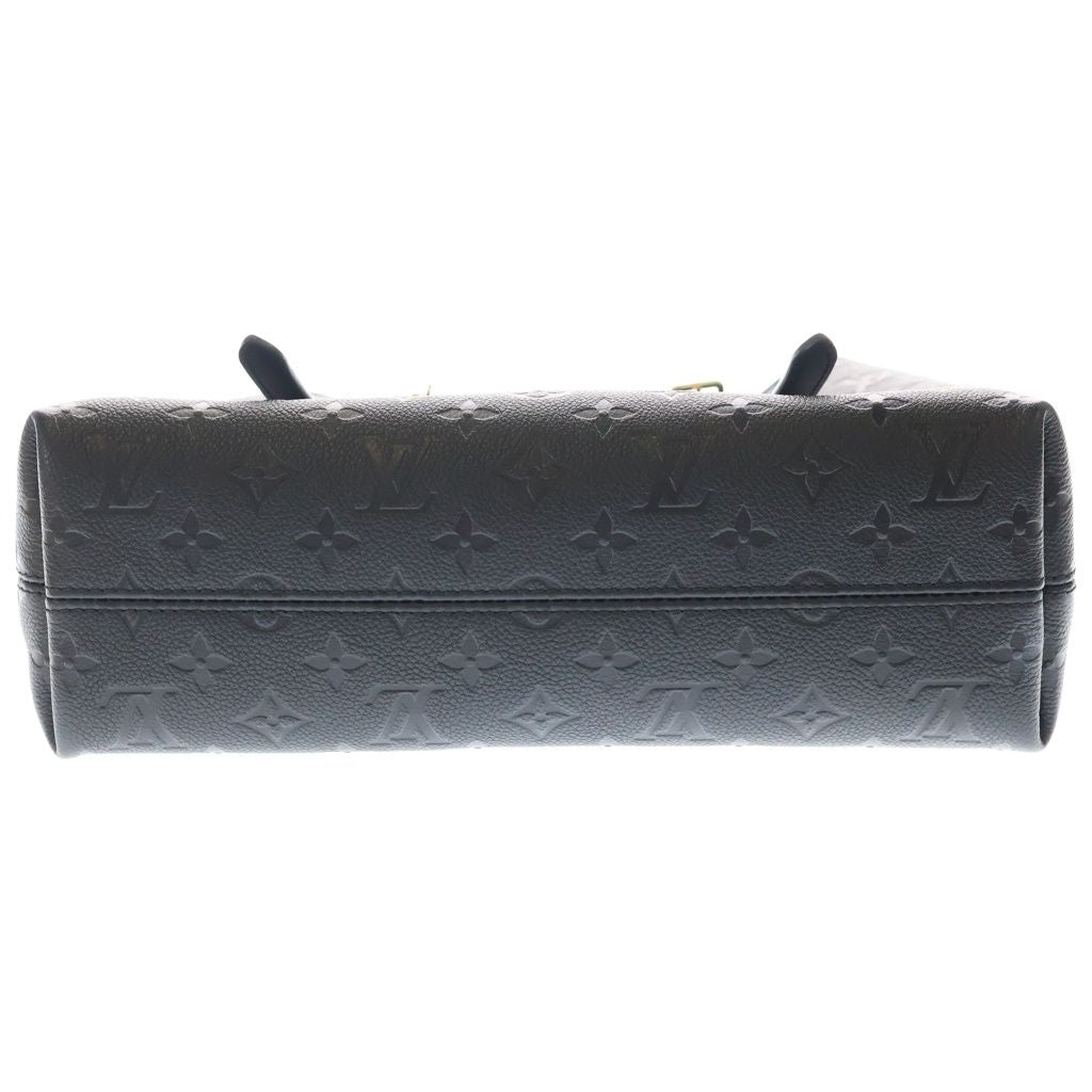 Louis Vuitton Monogram Empreinte Babylon Tote PM 2-Way Shoulder Bag Black — view 4