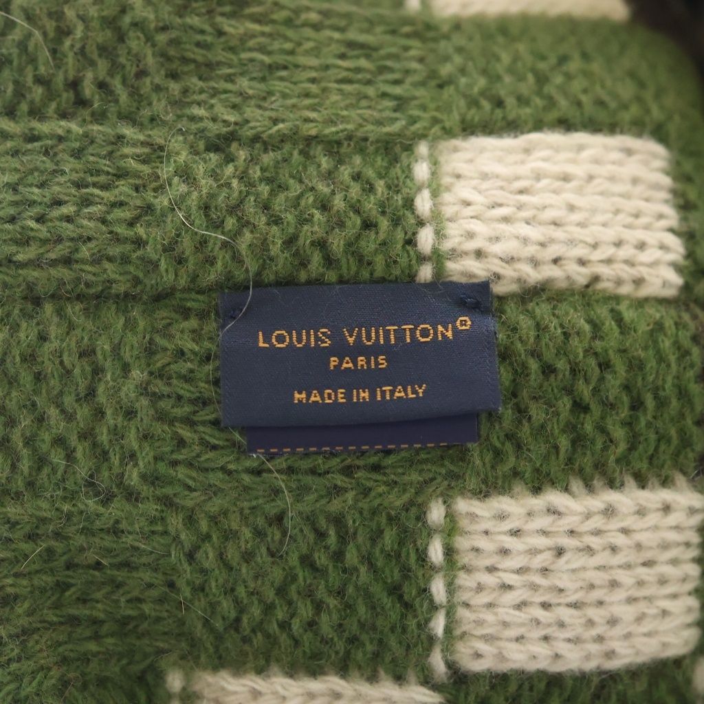 Louis Vuitton Damoflage Bi Ni Knit Cap Khaki — view 8