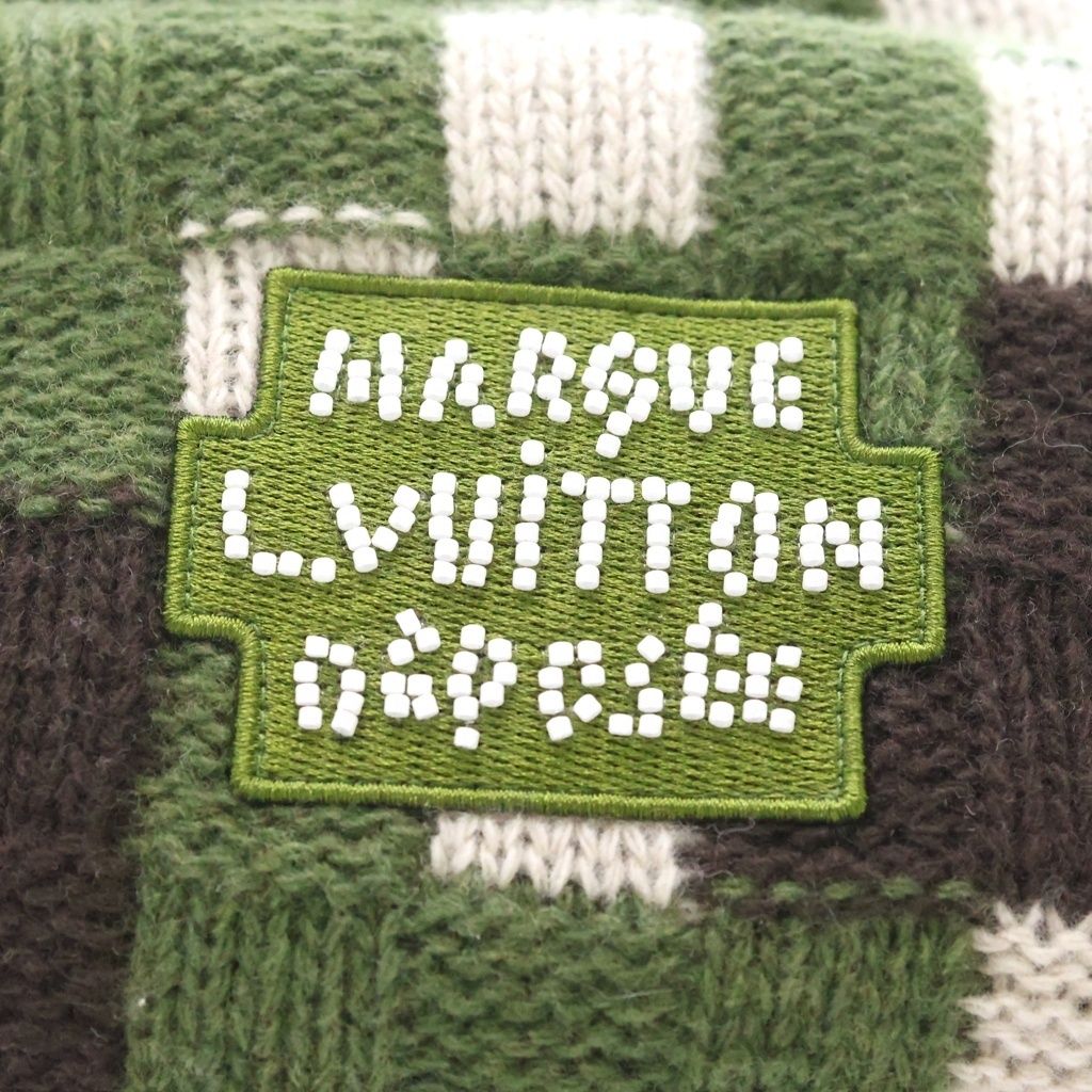 Louis Vuitton Damoflage Bi Ni Knit Cap Khaki — view 5