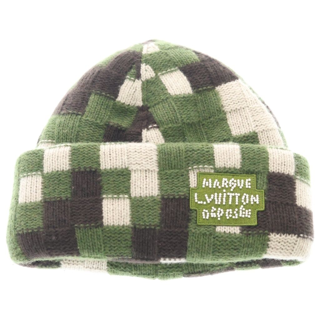 Louis Vuitton Damoflage Bi Ni Knit Cap Khaki