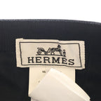 Hermes Nevada Stripe Cap Hat Black — view 7