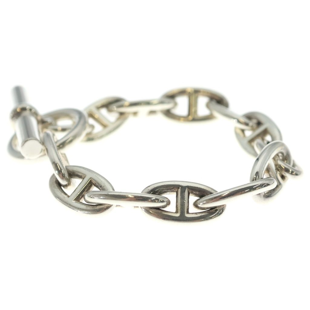 Hermes Chaine D'ancre GM Chain Bracelet Silver — view 4