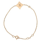 Louis Vuitton Star Blossom BB Bracelet Malachite Diamond 18k Pink Gold Green — view 2