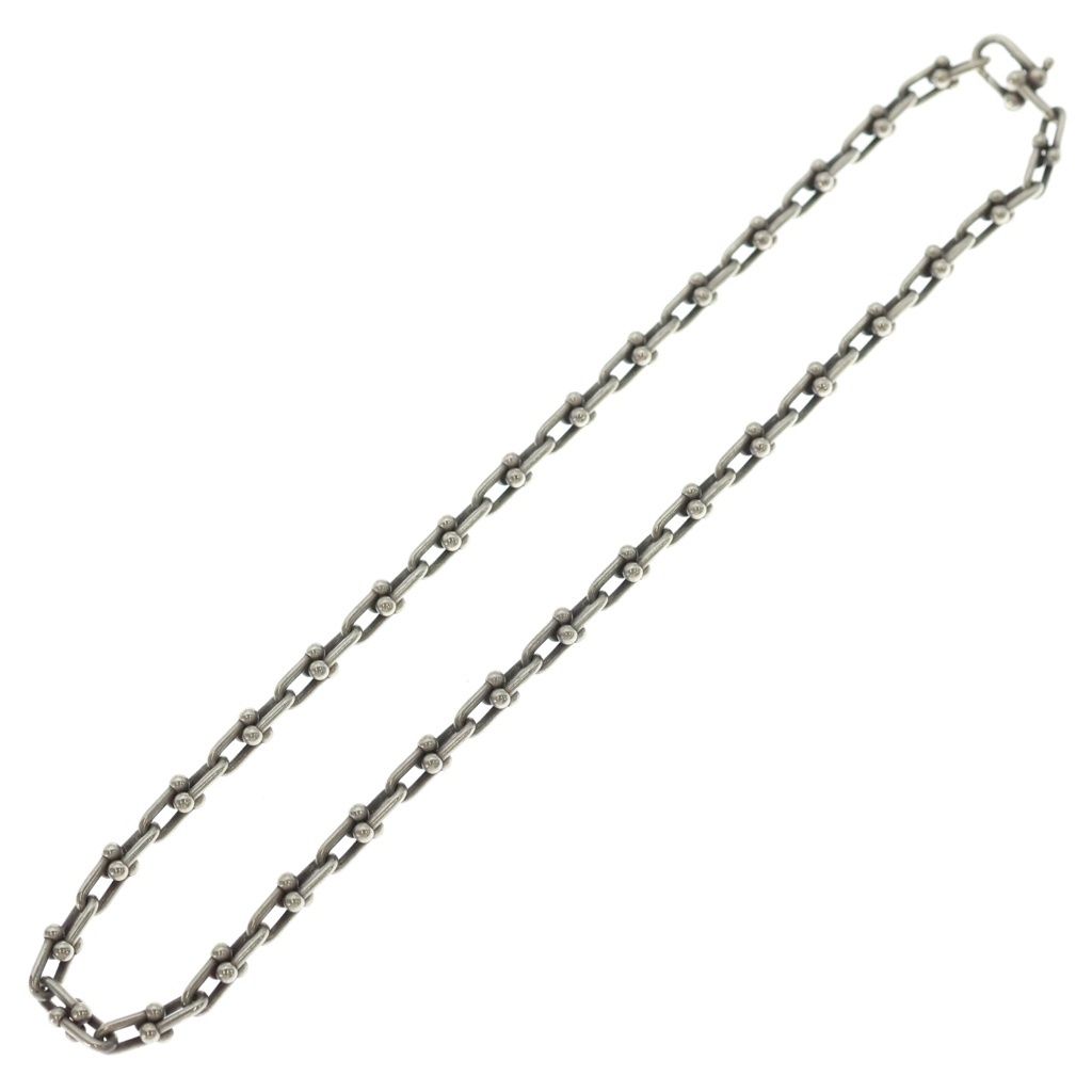 Tiffany & Co Small Link Necklace Silver — view 2