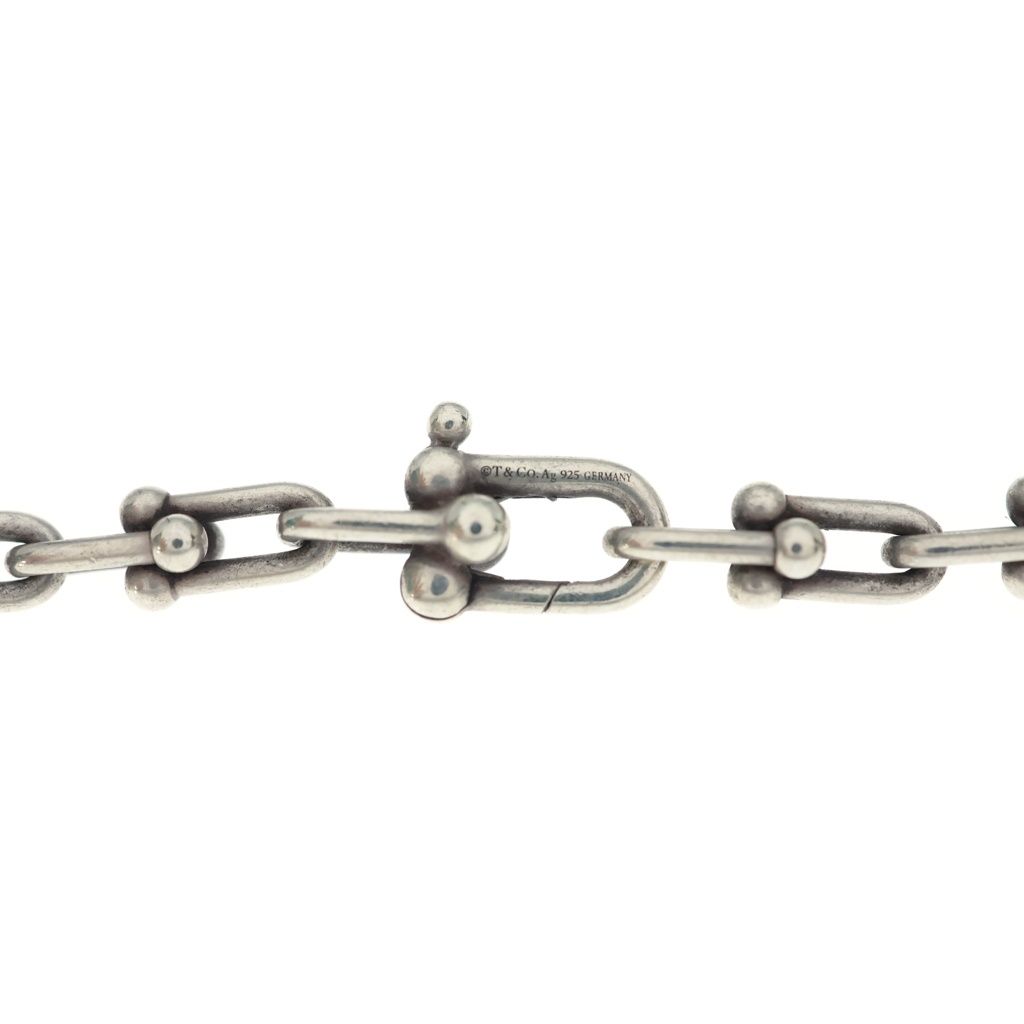 Tiffany & Co Small Link Necklace Silver — view 4