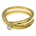 Tiffany & Co Paloma Picasso Cross Diamond Ring Gold