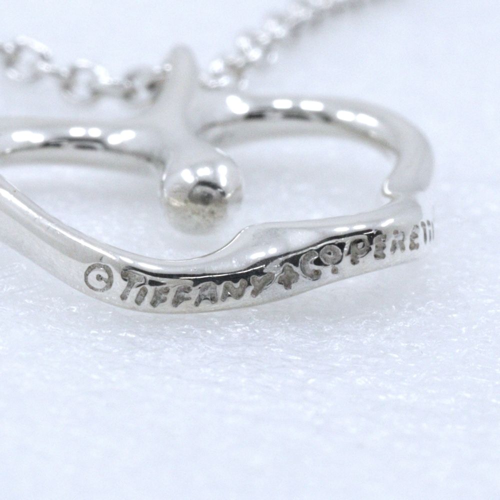 Tiffany & Co Apple Elsa Peretti 925 Sterling Silver Necklace — view 9