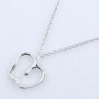 Tiffany & Co Apple Elsa Peretti 925 Sterling Silver Necklace — view 3