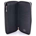 Louis Vuitton Damier Graphite Zippy Wallet Vertical Zip Around Black — view 4