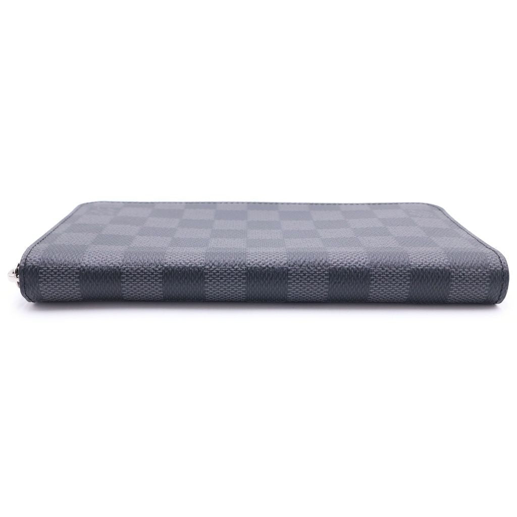 Louis Vuitton Damier Graphite Zippy Wallet Vertical Zip Around Black — view 5