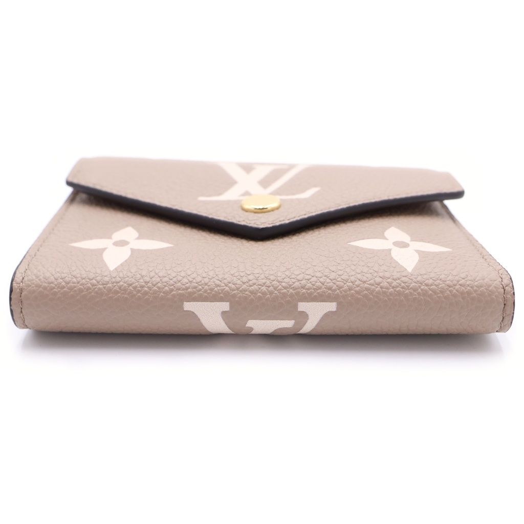 Louis Vuitton Monogram Empreinte Portefeuille Victorine Trifold Wallet Bicolor — view 5