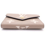 Louis Vuitton Monogram Empreinte Portefeuille Victorine Trifold Wallet Bicolor — view 5