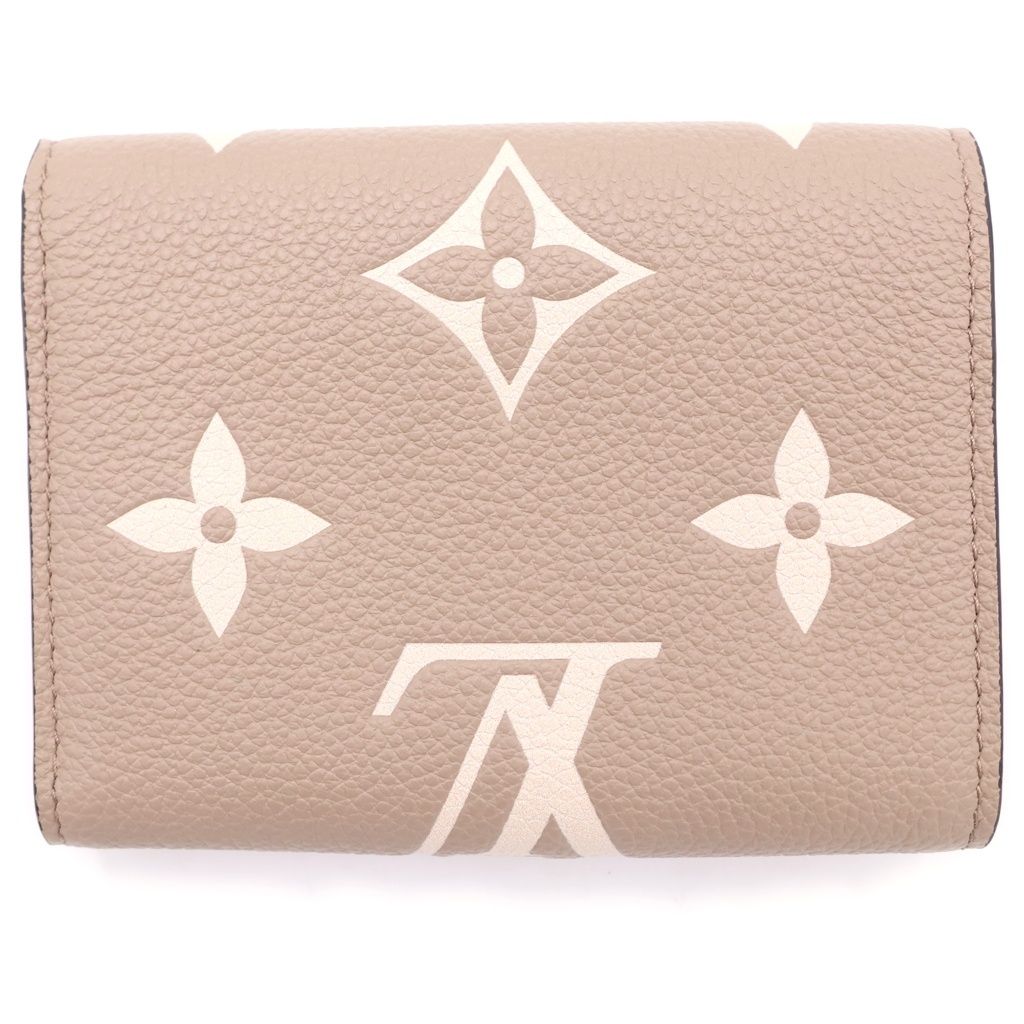 Louis Vuitton Monogram Empreinte Portefeuille Victorine Trifold Wallet Bicolor — view 2