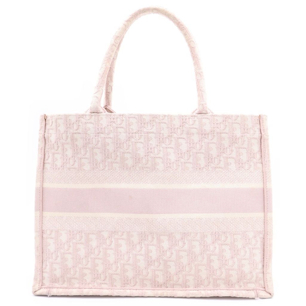 Dior Book Tote Oblique Canvas Pink — view 2
