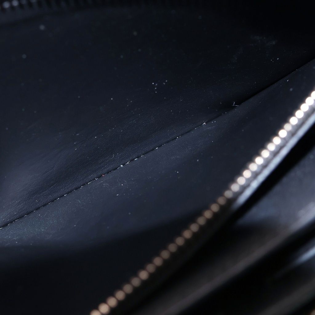 Louis Vuitton Monogram Eclipse Zippy XL Leather Zip Around Wallet Black — view 5