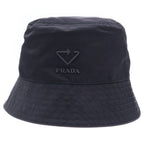 Prada Re-Nylon Bucket Hat Black — view 4
