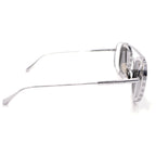 Louis Vuitton LV Supervision Metal Pilot Sunglasses Silver Eyewear — view 3