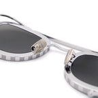 Louis Vuitton LV Supervision Metal Pilot Sunglasses Silver Eyewear — view 5