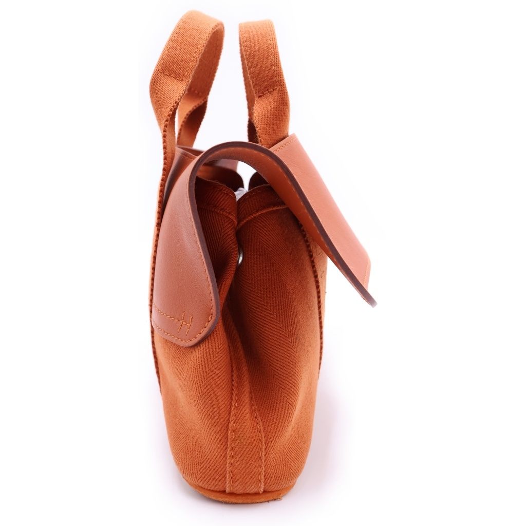Hermes Valparaiso Long PM Handbag Brown — view 3