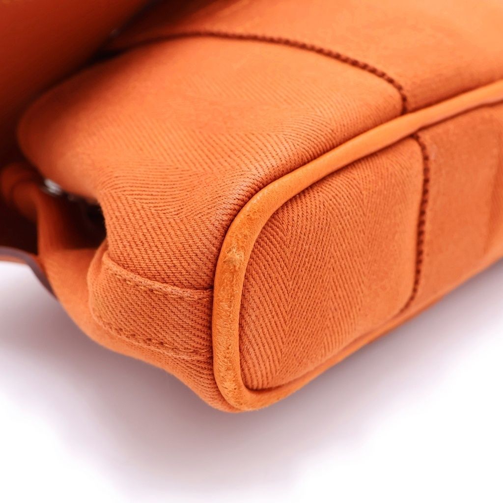 Hermes Valparaiso Long PM Handbag Brown — view 6