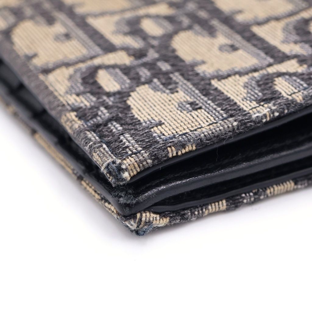 Dior Vertical Oblique Wallet Beige — view 5