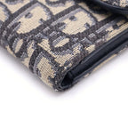 Dior Saddle Lotus Oblique Compact Wallet Beige — view 5