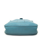 Hermes Evelyne 2 Shoulder Bag Blue Jean Taurillon Clemence — view 3