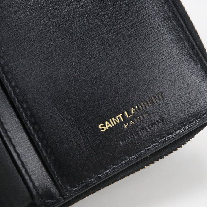 Saint Laurent Bifold Wallet Calf — view 5