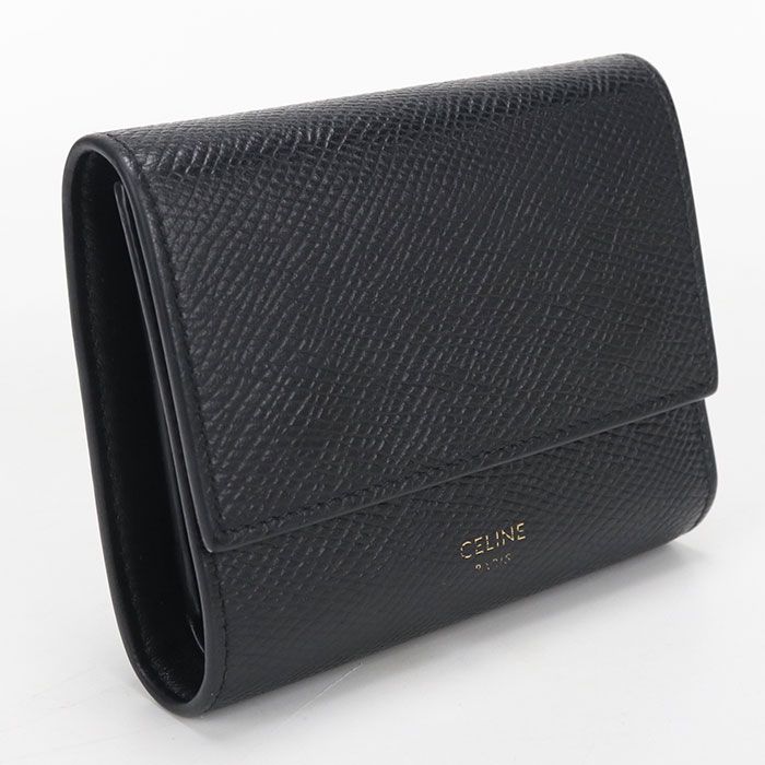 Celine Trifold Wallet Calfskin